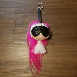 Pink Keychain/Bag Charm